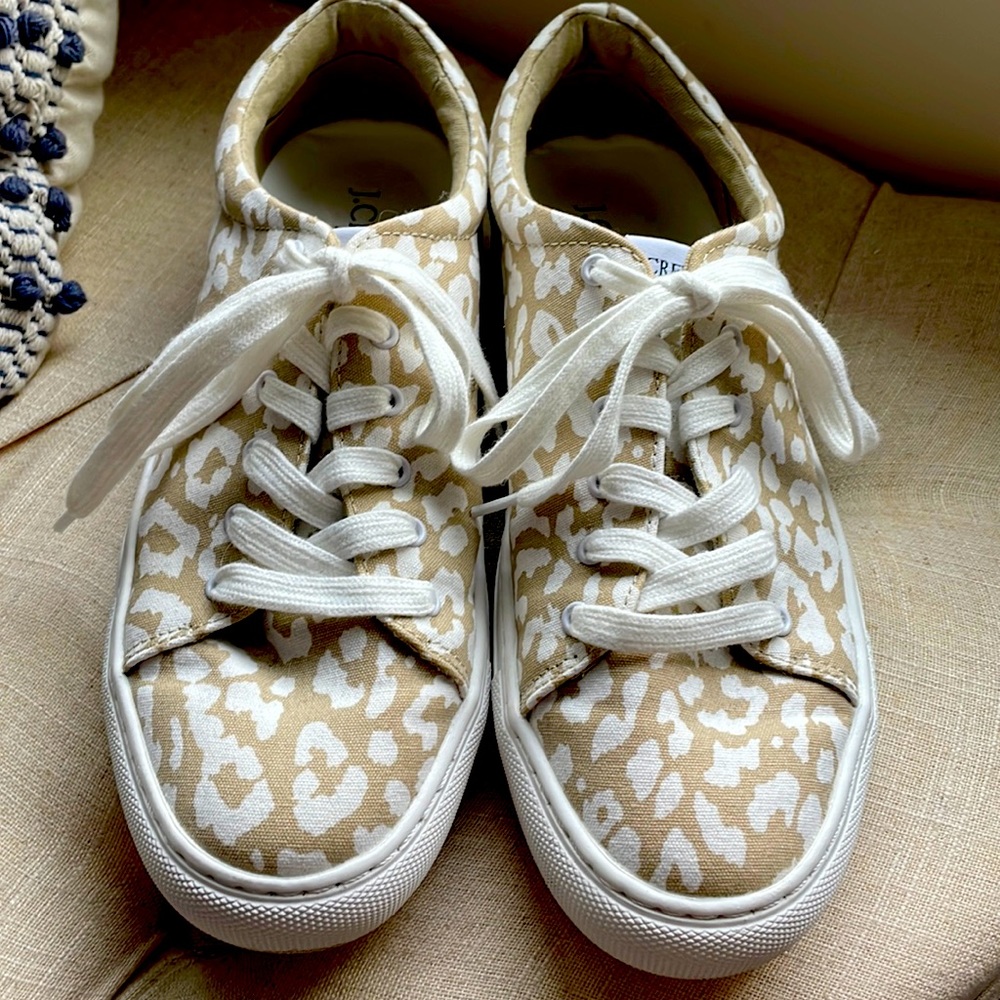 J Crew Factory canvas sneakers size 8